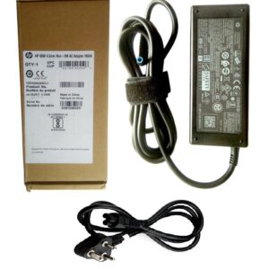 HP Original (Notebook 15) 65W 4.5mm Pin Laptop Charger Adapter (With Power Cable) Bluetip
