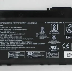 ORIGINAL HP Pavilion x360 14-DW1514TU Laptop Battery- 11.55V (3 Cells)